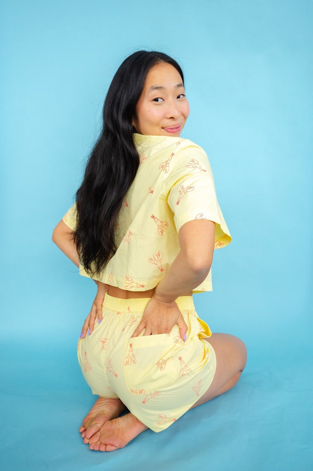 Lobster Daybreak Top
